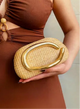 Bolsa Clutch Palha