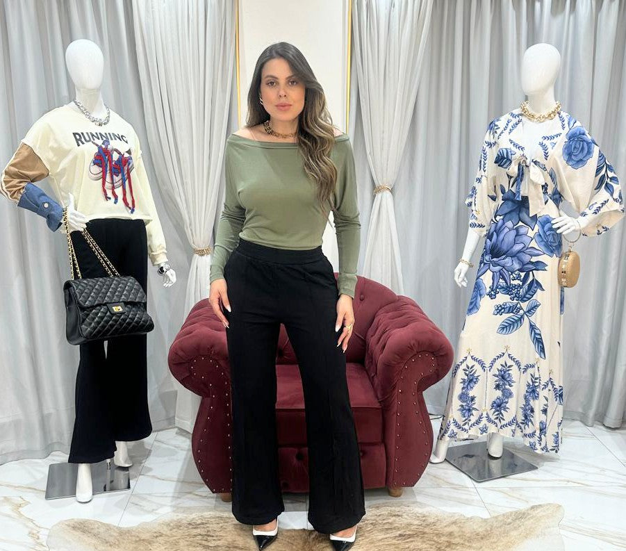 Blusa Katia Elegance Ombro a Ombro