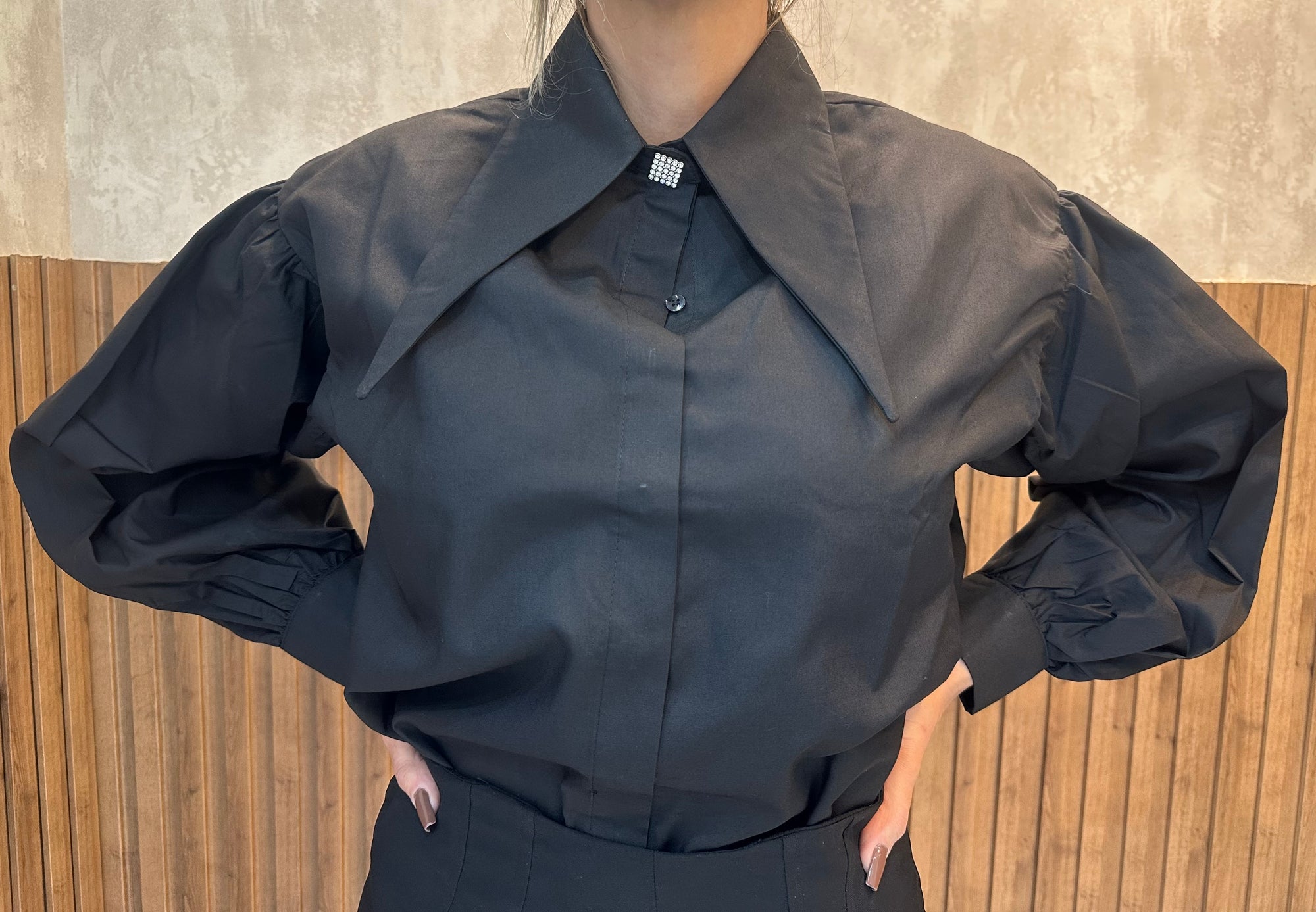 Camisa Louise Manga Longa