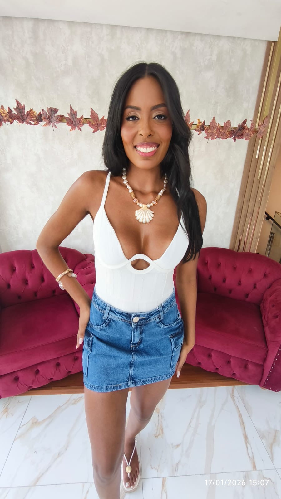 Saia Cargo Jeans Clara