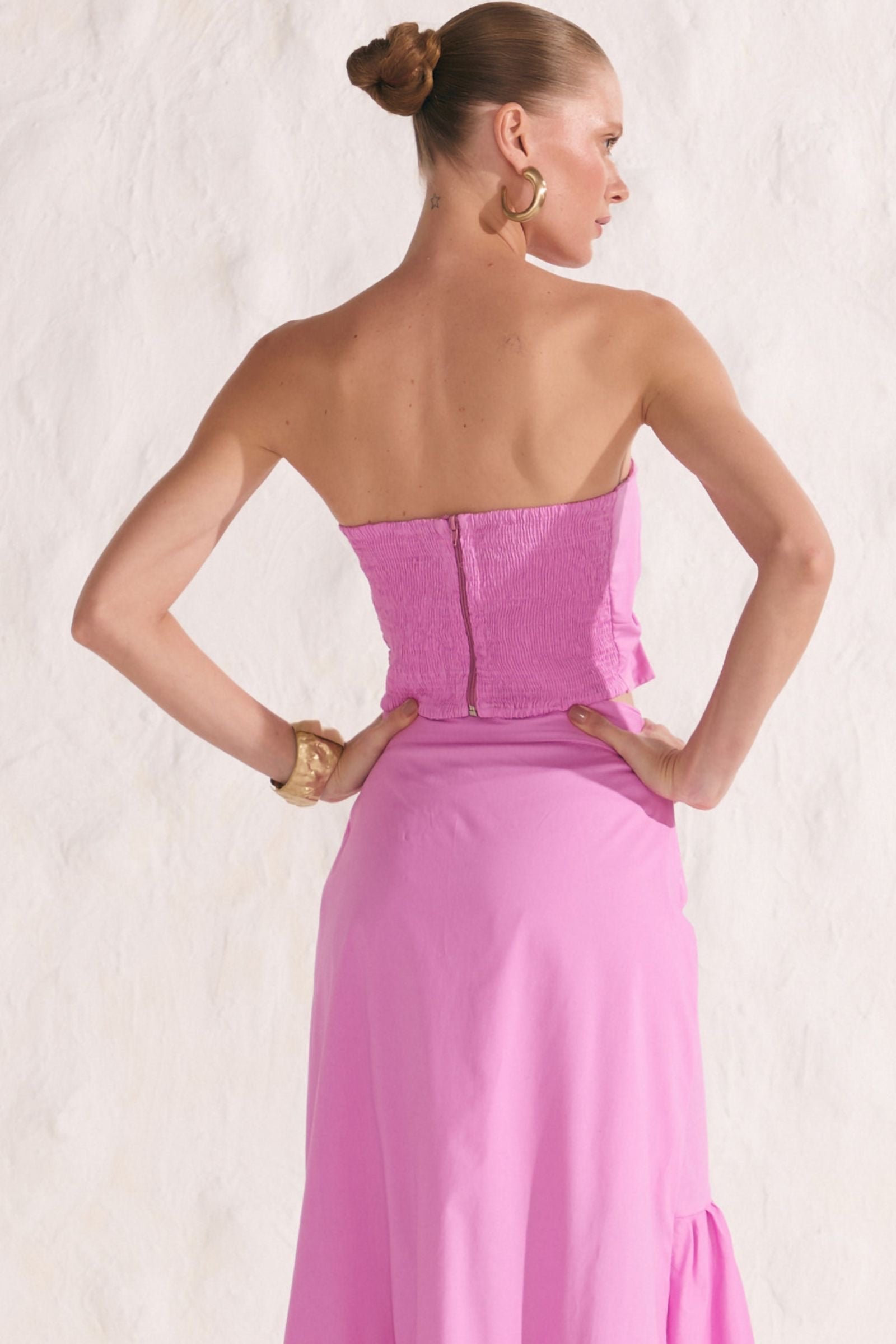 Conjunto Orquídea Laço