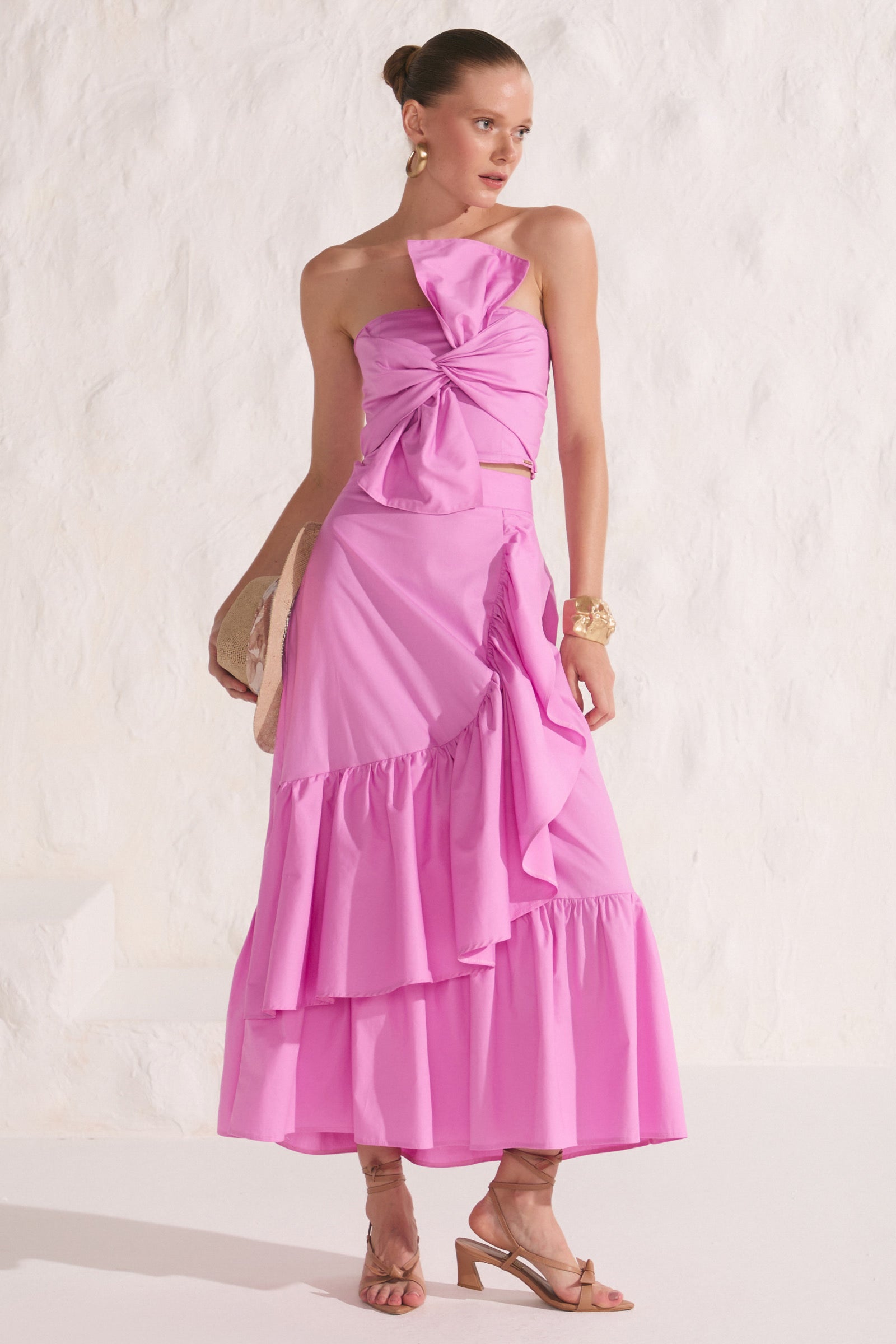 Conjunto Orquídea Laço