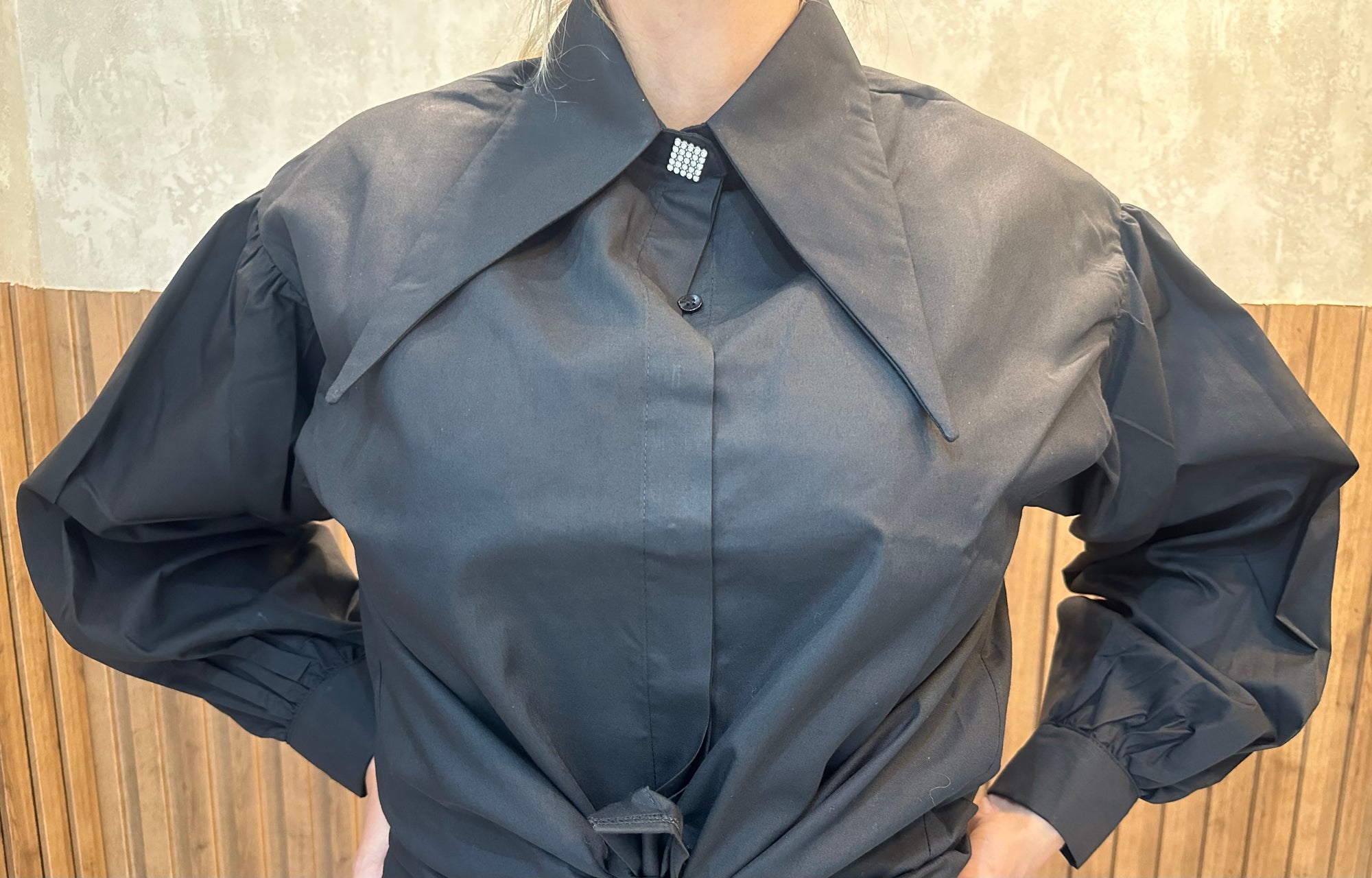 Camisa Louise Manga Longa