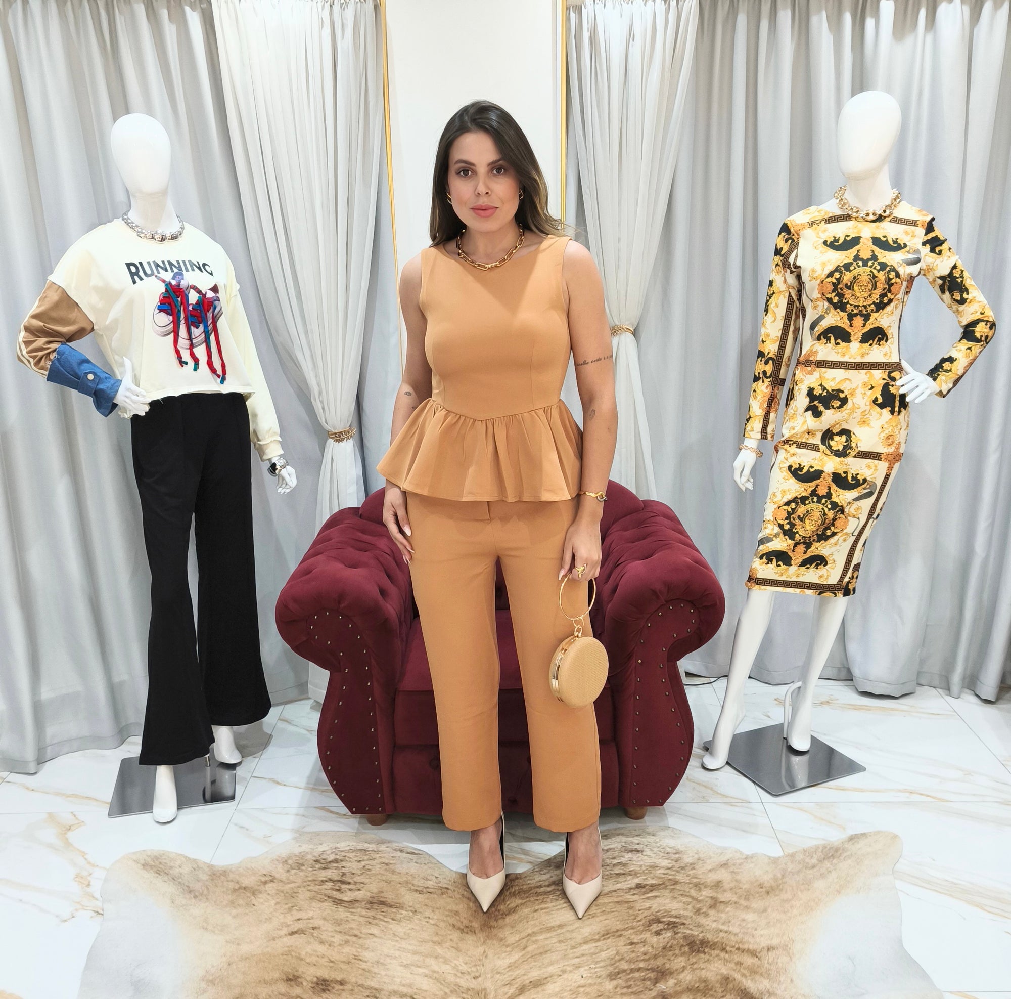 Conjunto Peplum Madri