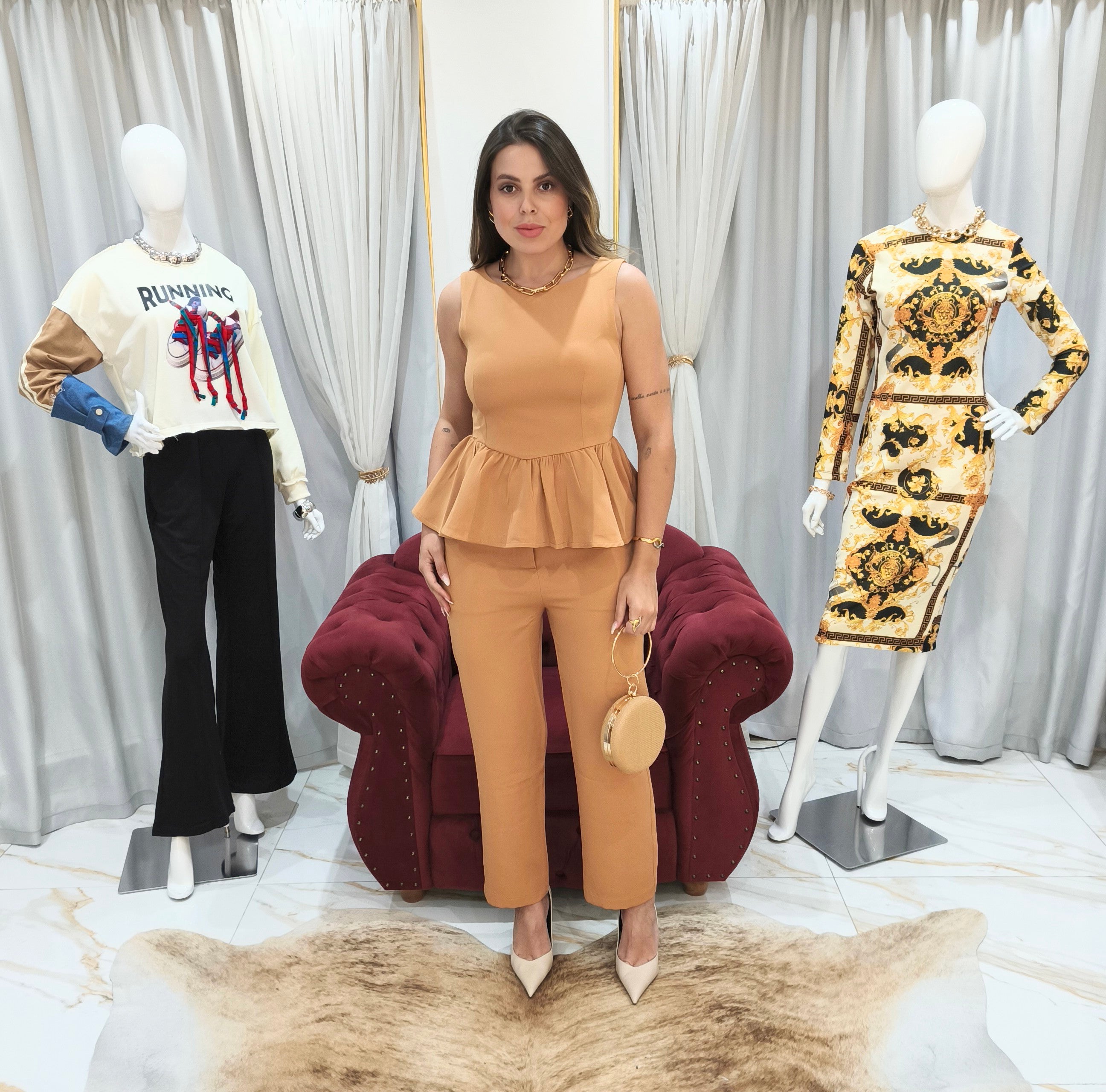 Conjunto Peplum Madri