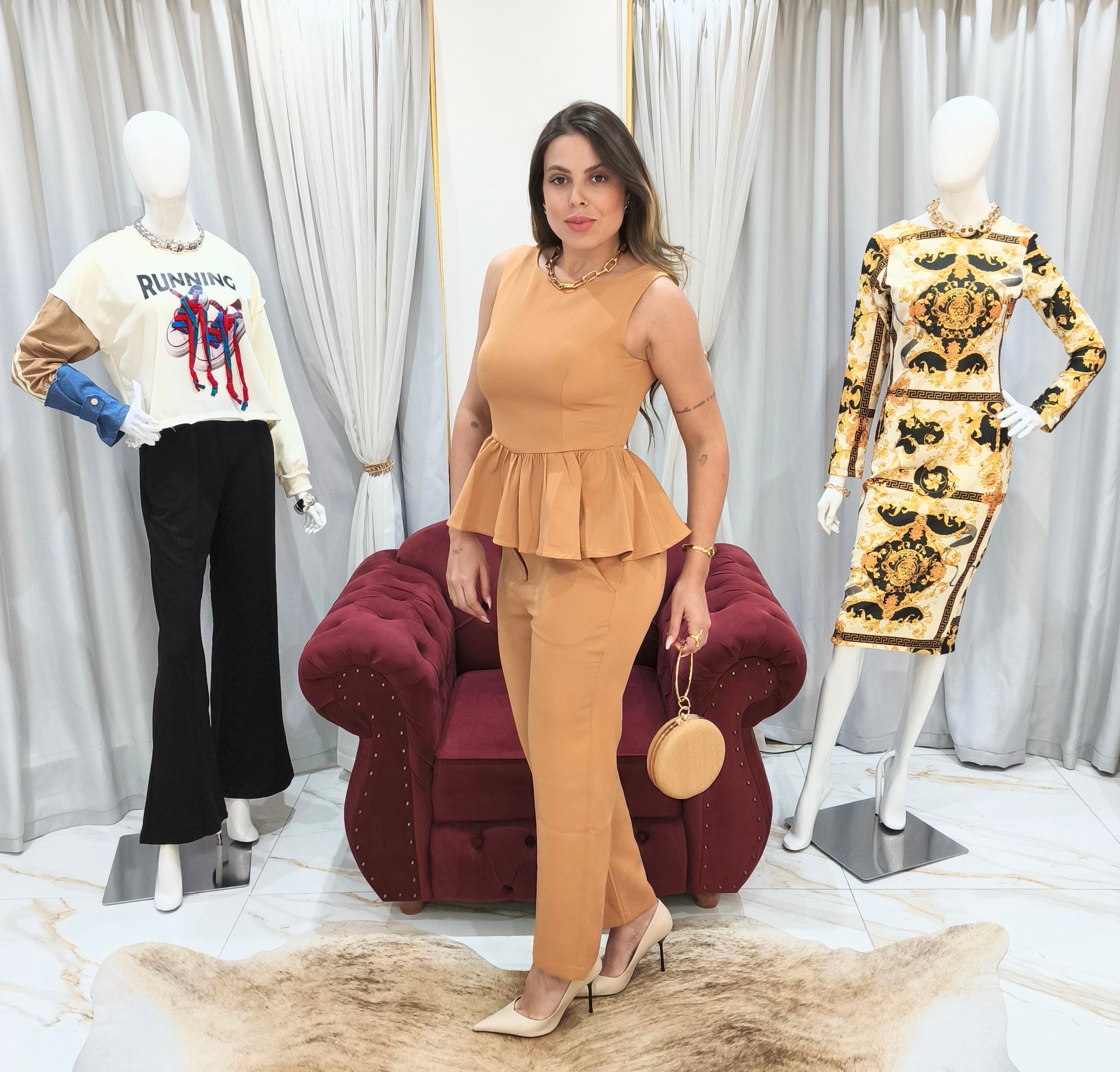 Conjunto Peplum Madri