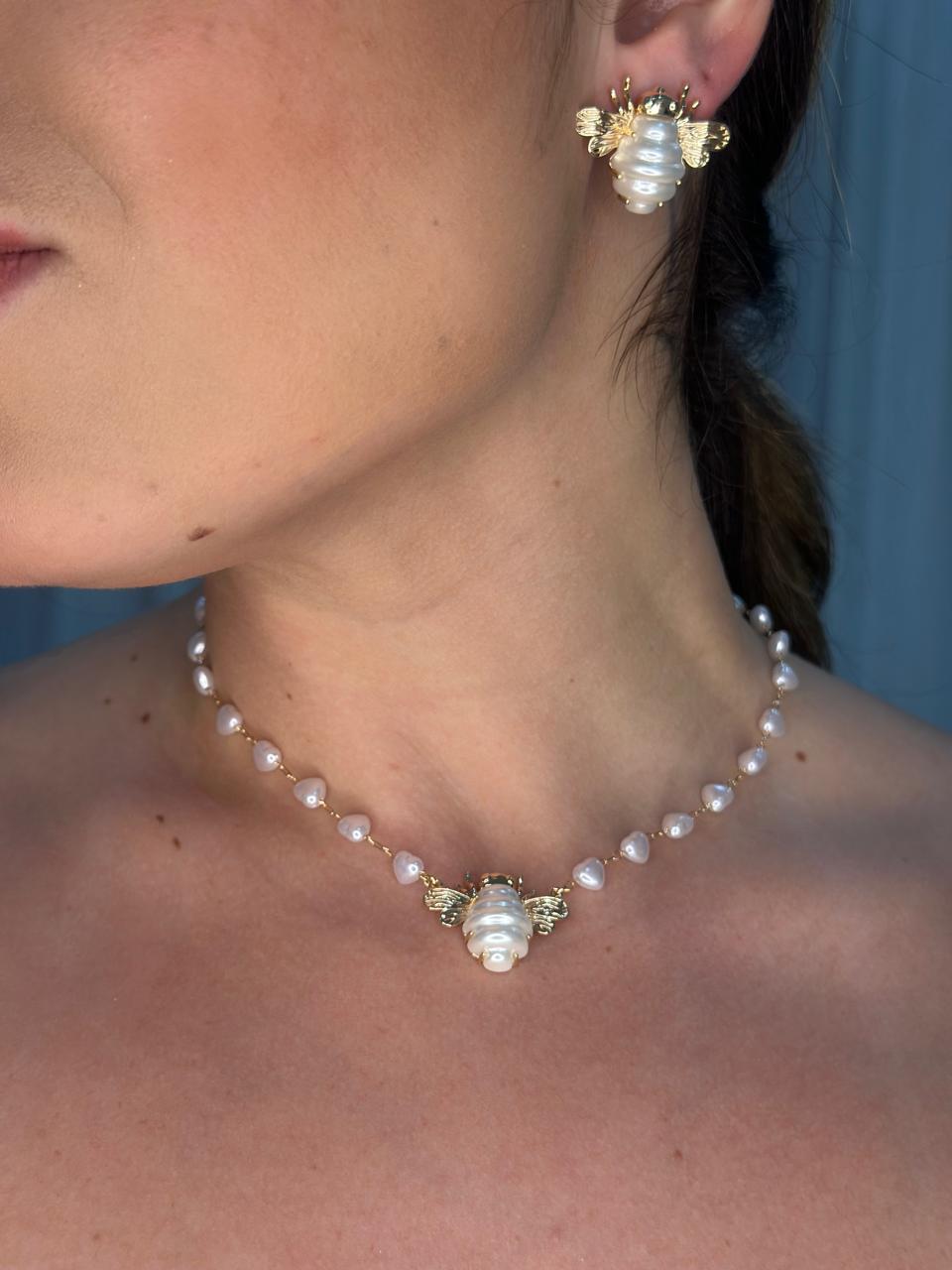 Conjunto Abelhinhas Peroladas