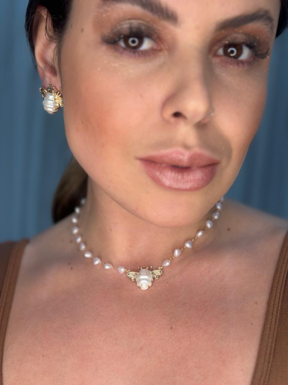 Conjunto Abelhinhas Peroladas