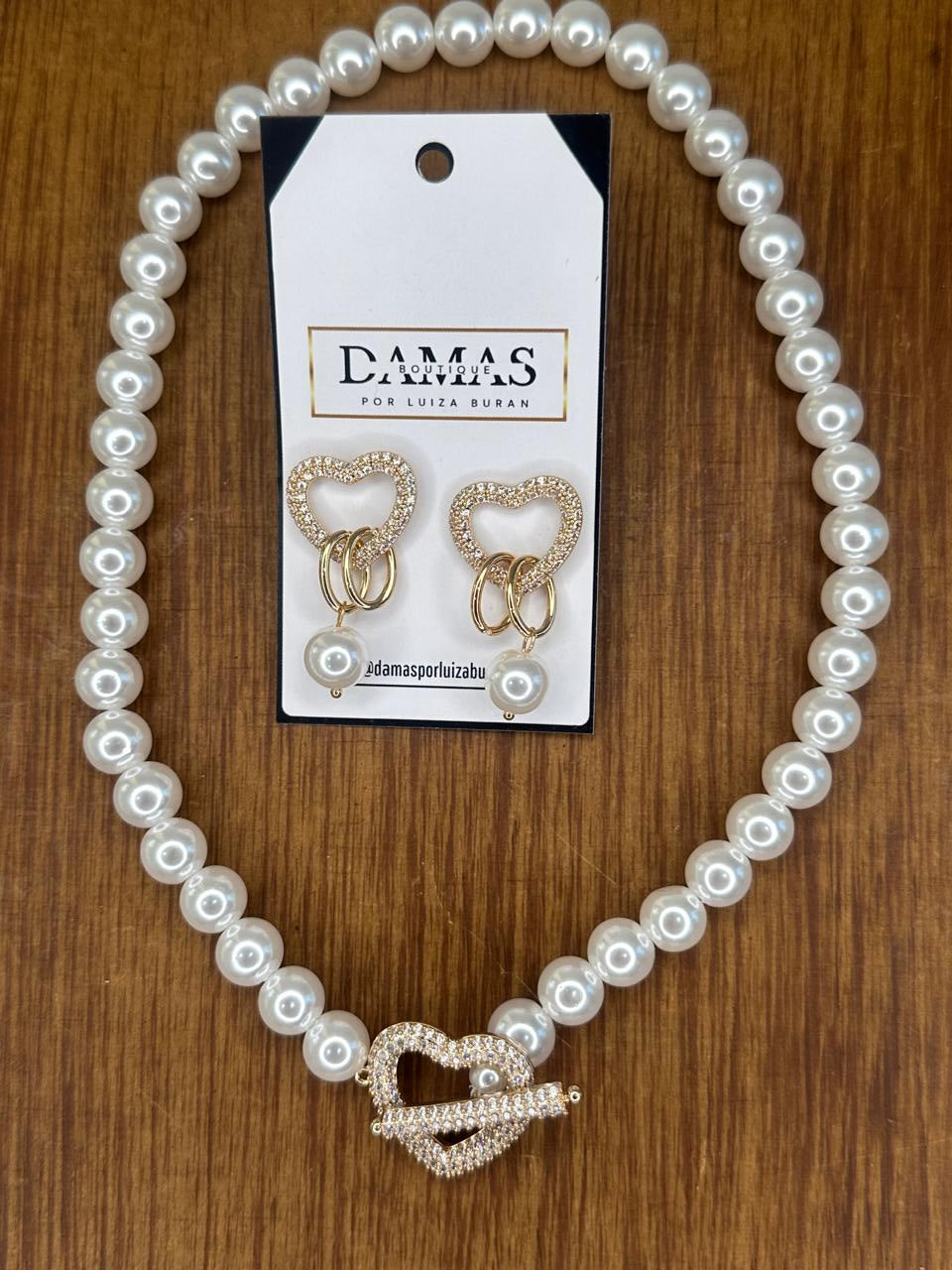 Conjunto Classic Pérolas