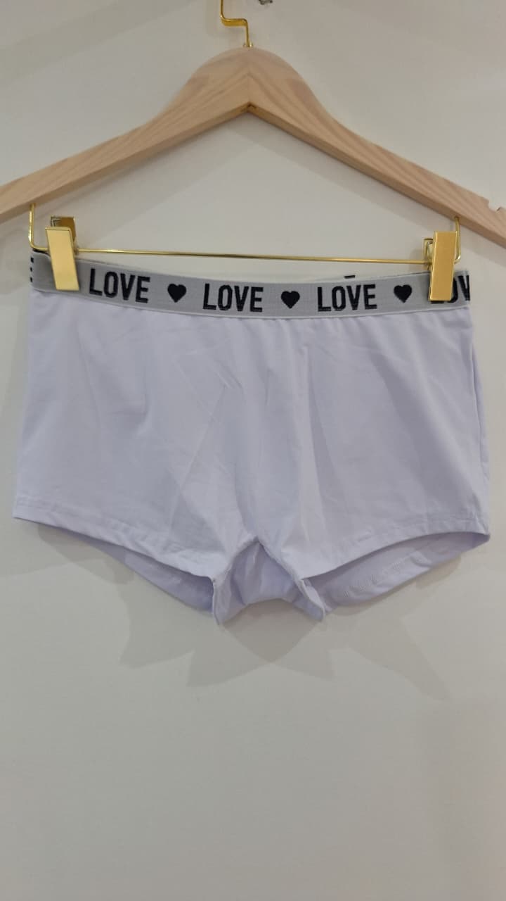 Calcinha Boxer Love