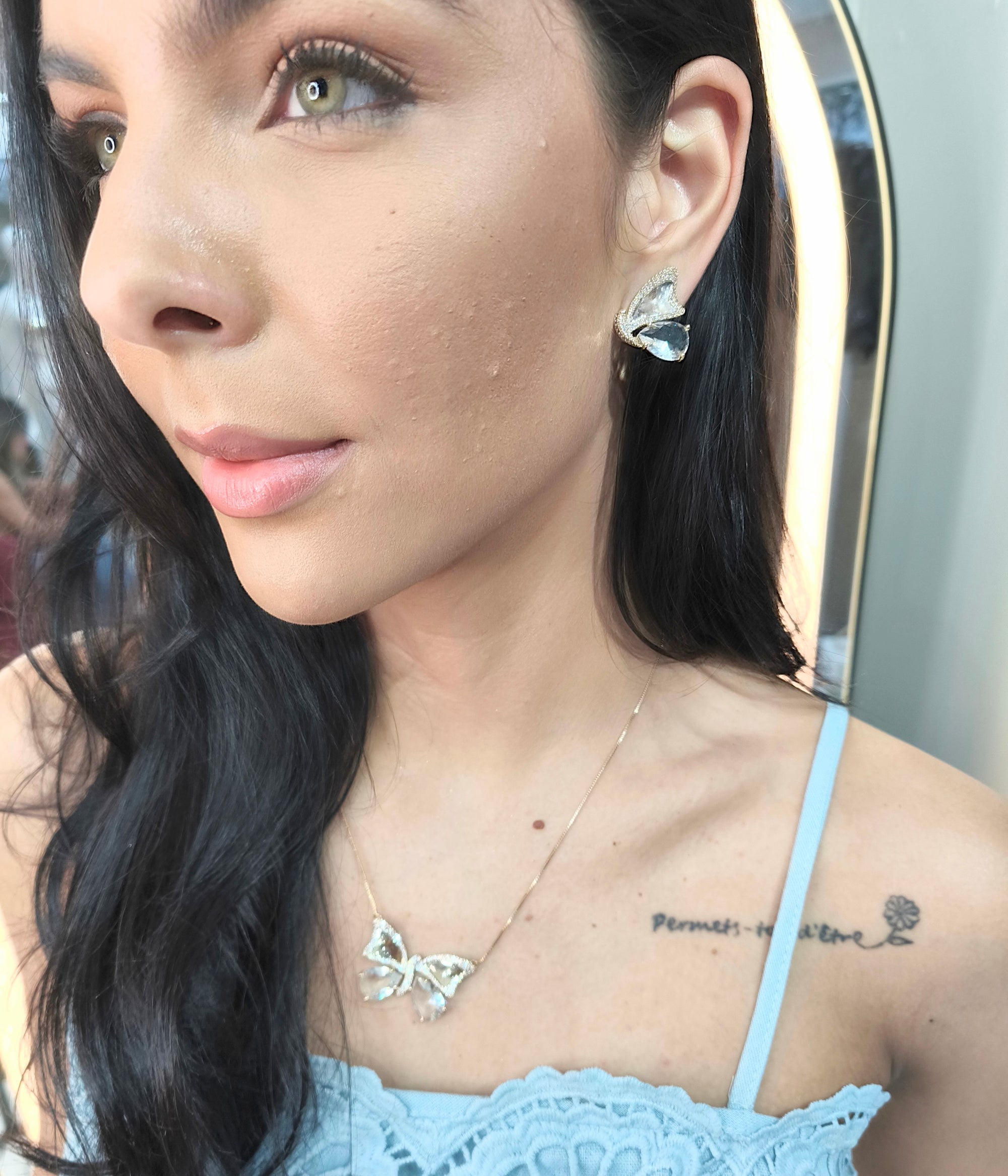 Conjunto Semi Jóias Butterfly