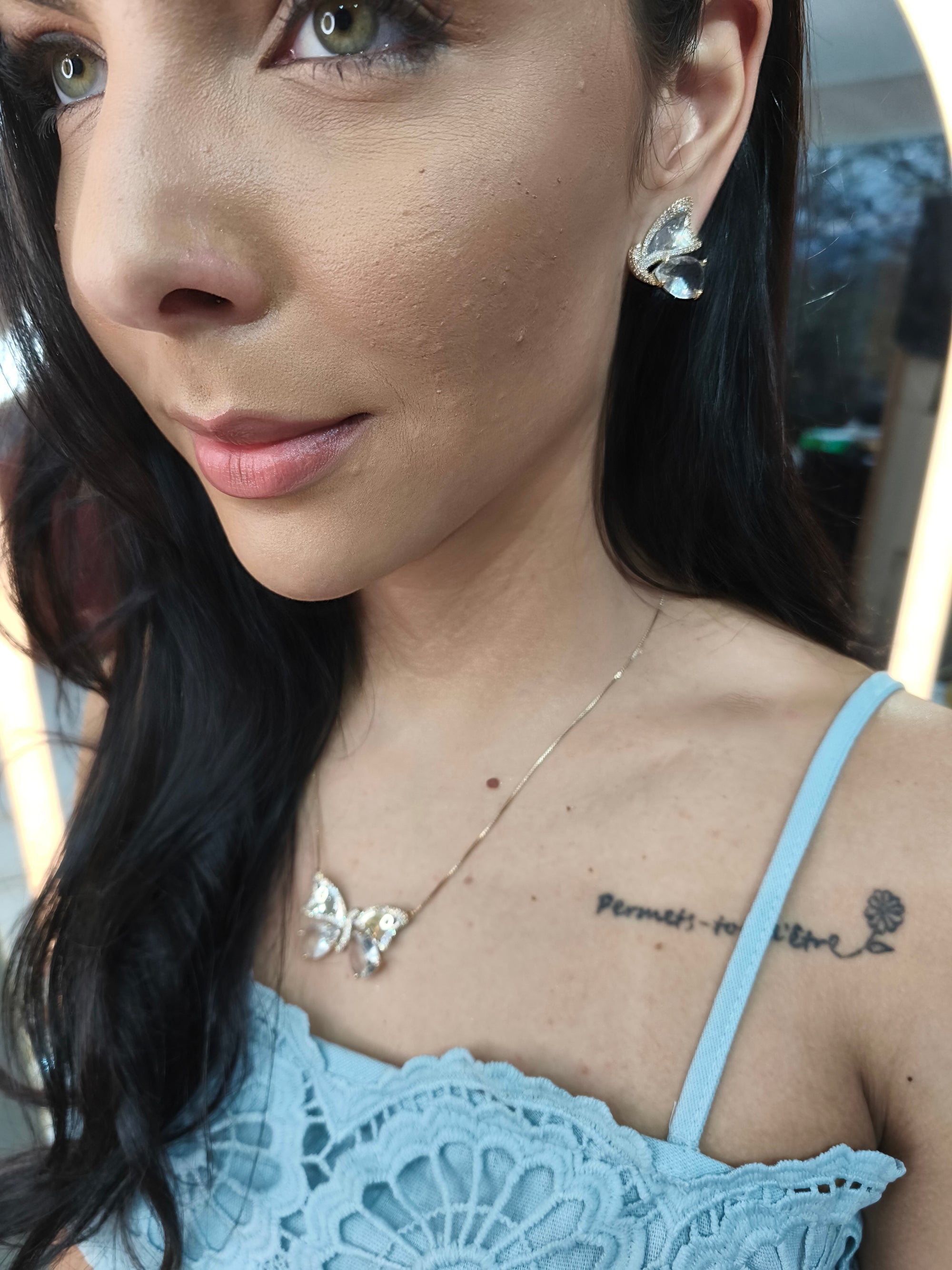 Conjunto Semi Jóias Butterfly