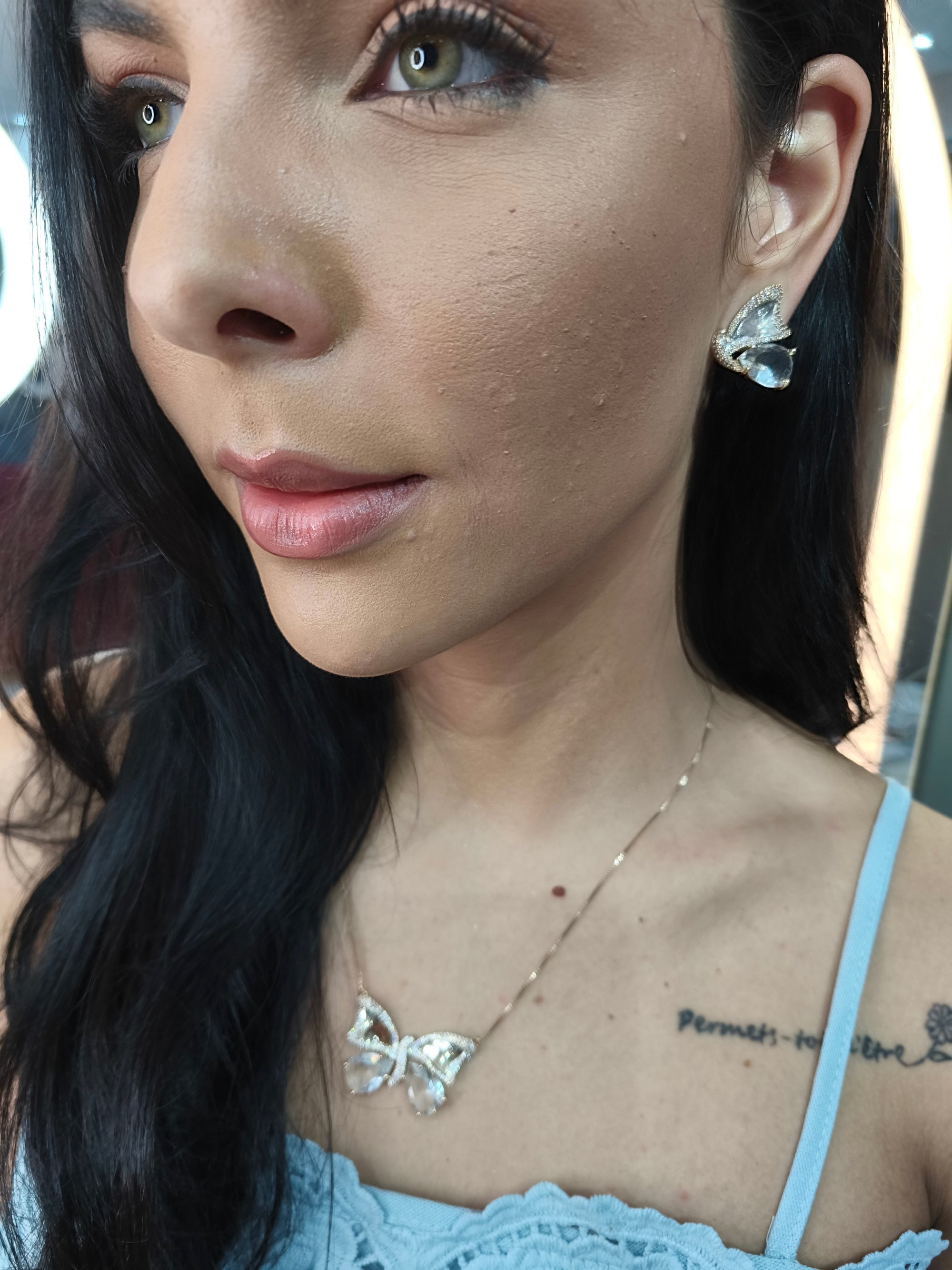 Conjunto Semi Jóias Butterfly