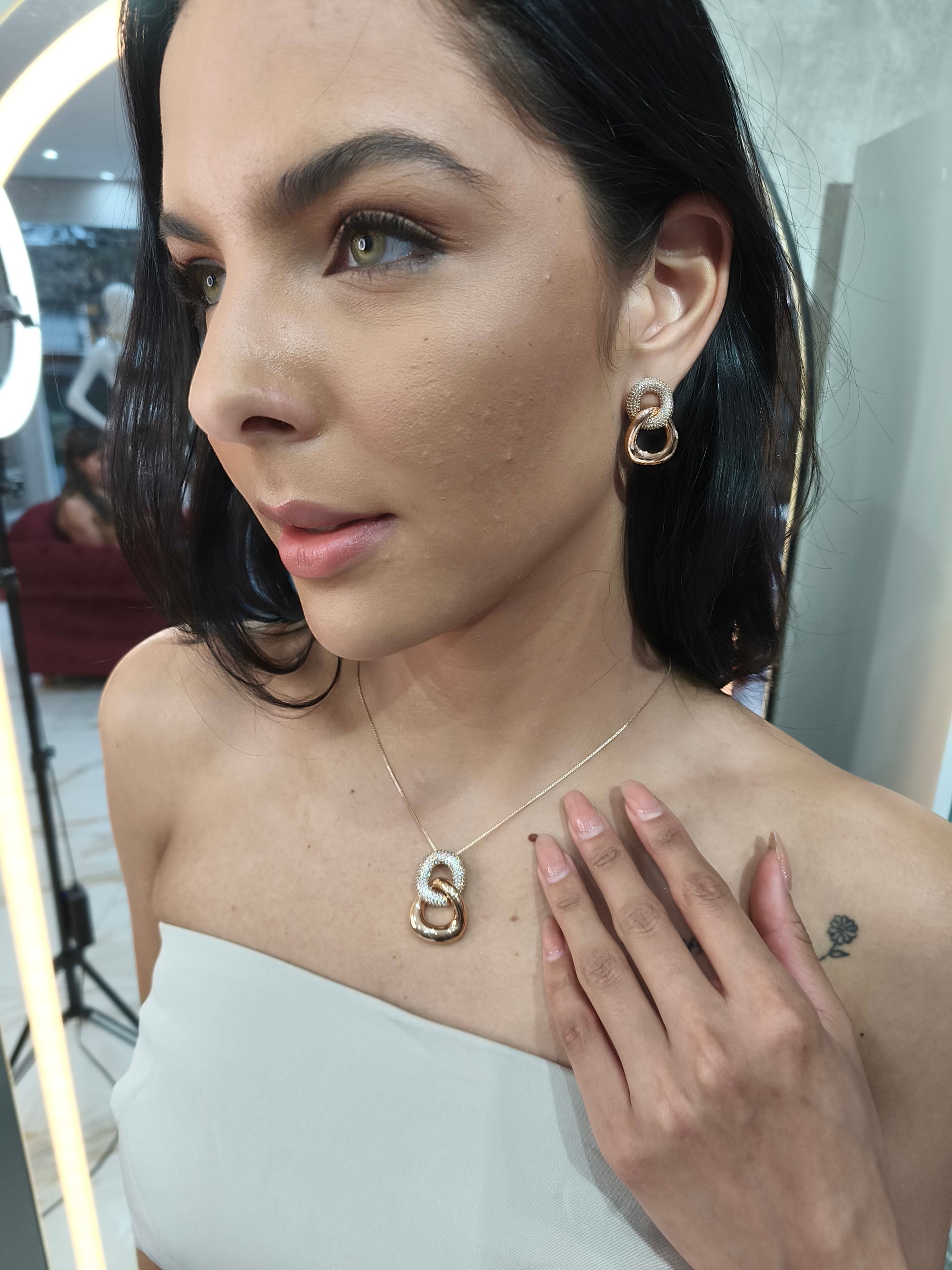 Conjunto Semi Joia 2 Elos