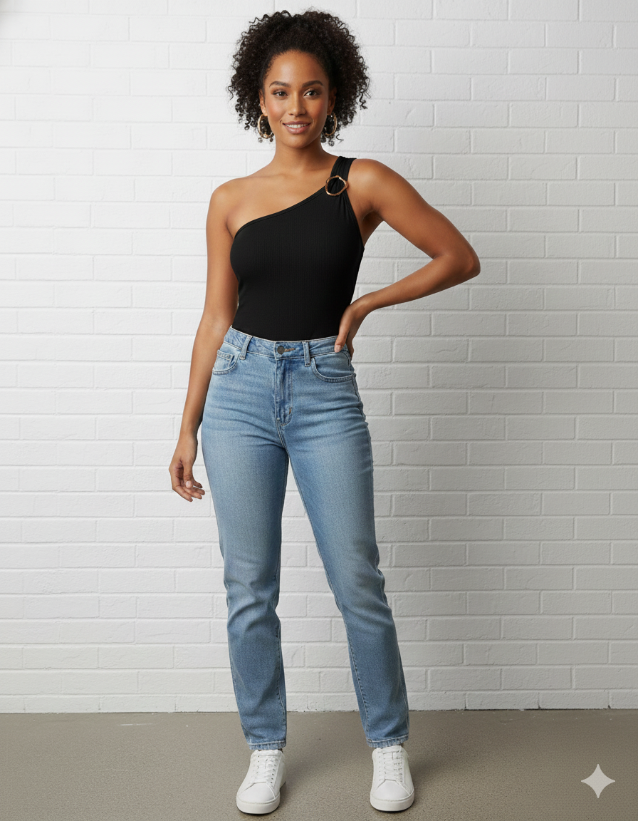 Body Canelado Camila