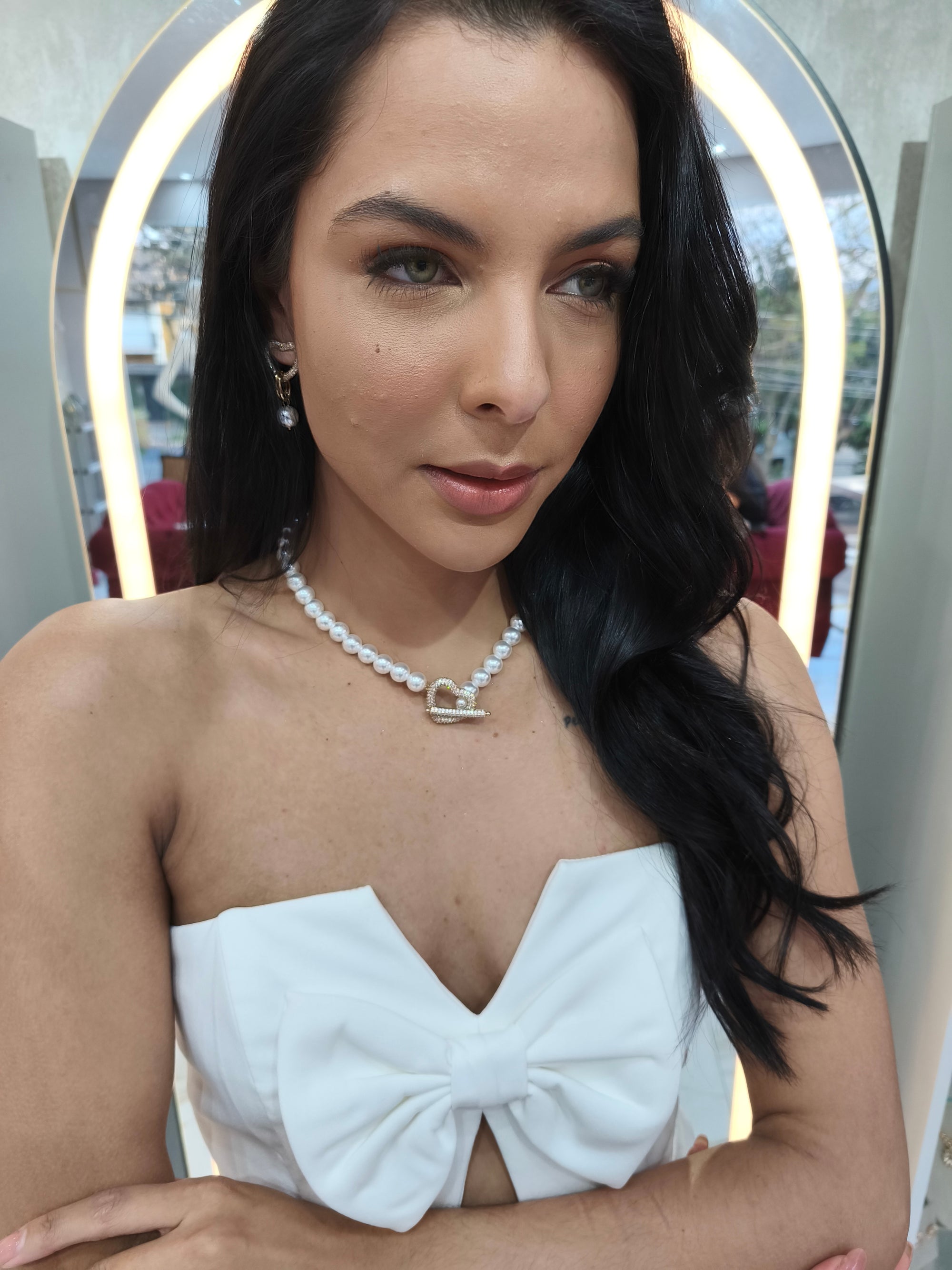 Conjunto Semi Joia Pearl Love